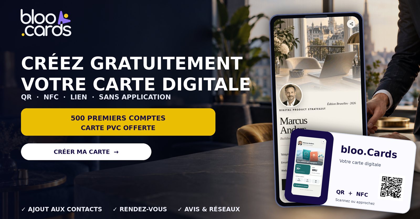 Campagne bloo.Cards · édition Bruxelles